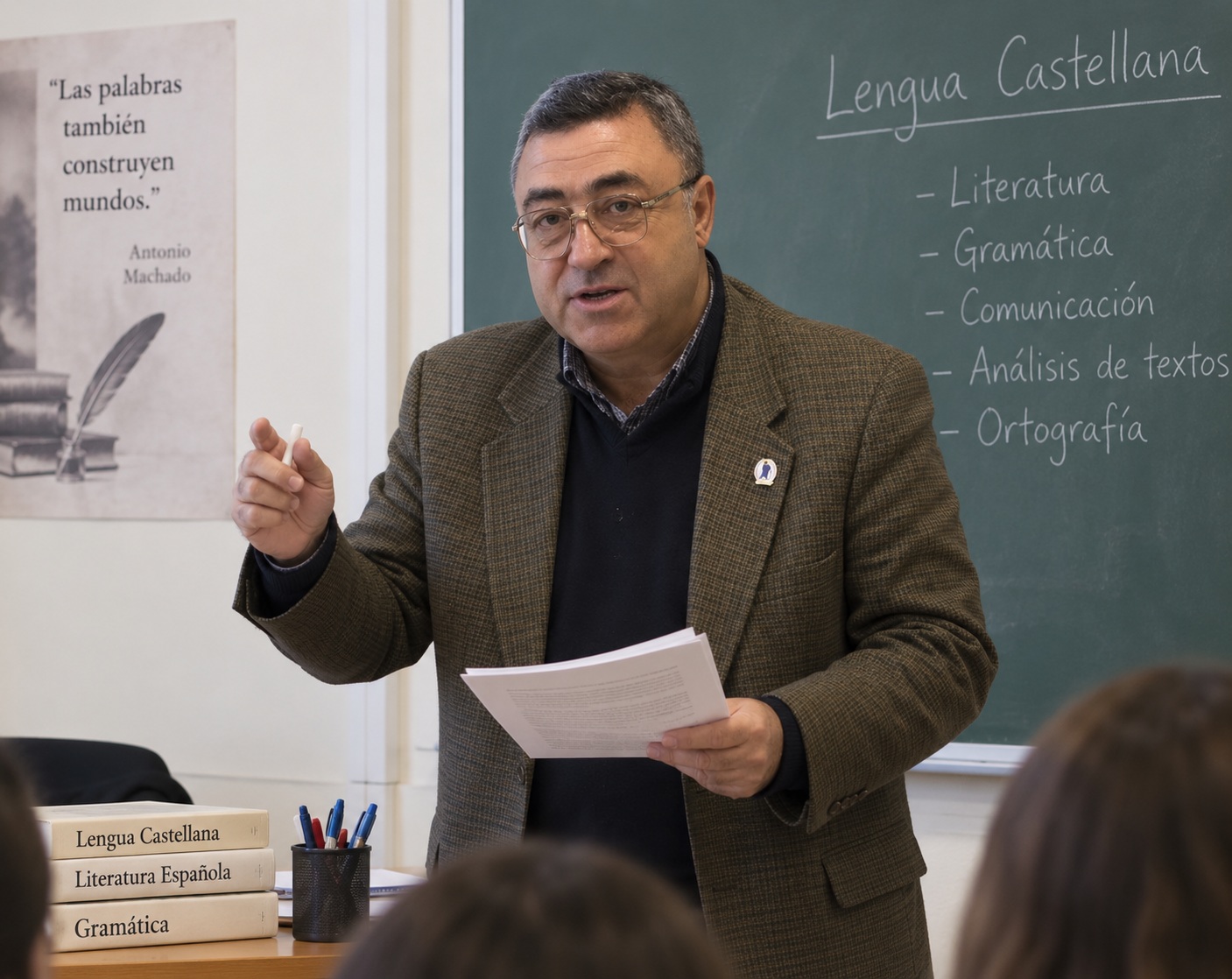 Narciso Climent en su etapa docente